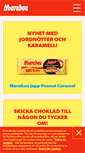 Mobile Screenshot of marabou.se
